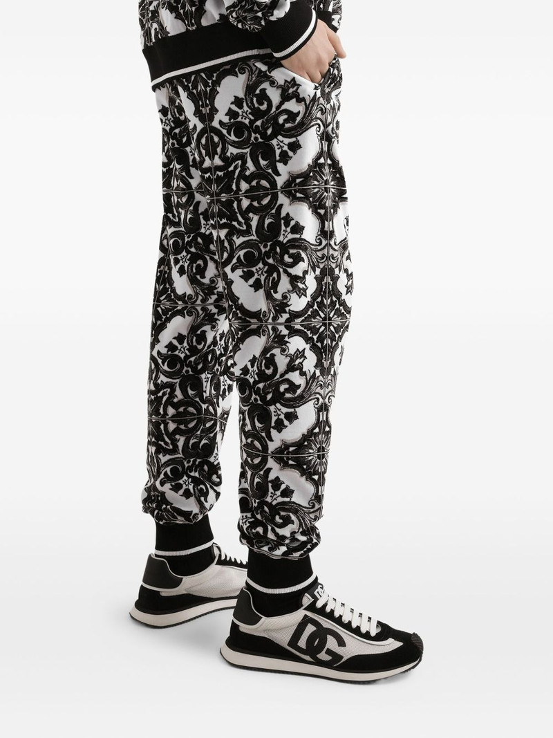 Majolica-print track pants 4