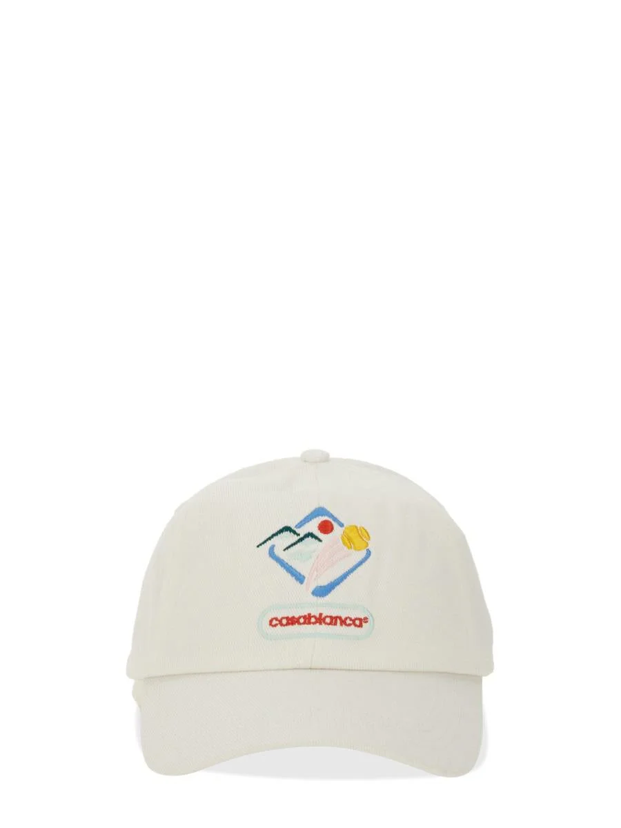 Casablanca "Montagne Sportif" Baseball Hat Unisex - 1