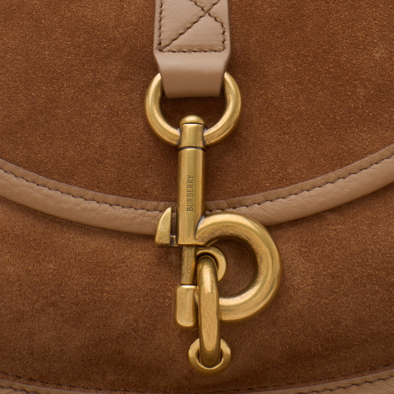 Burberry Small B Clip Messenger Bag outlook