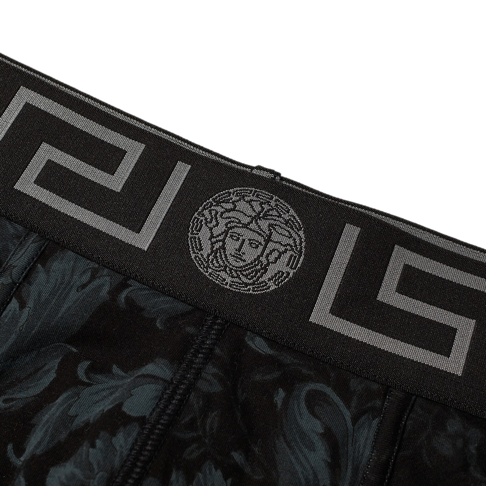 Versace Baroque Print Boxer Trunk - 2