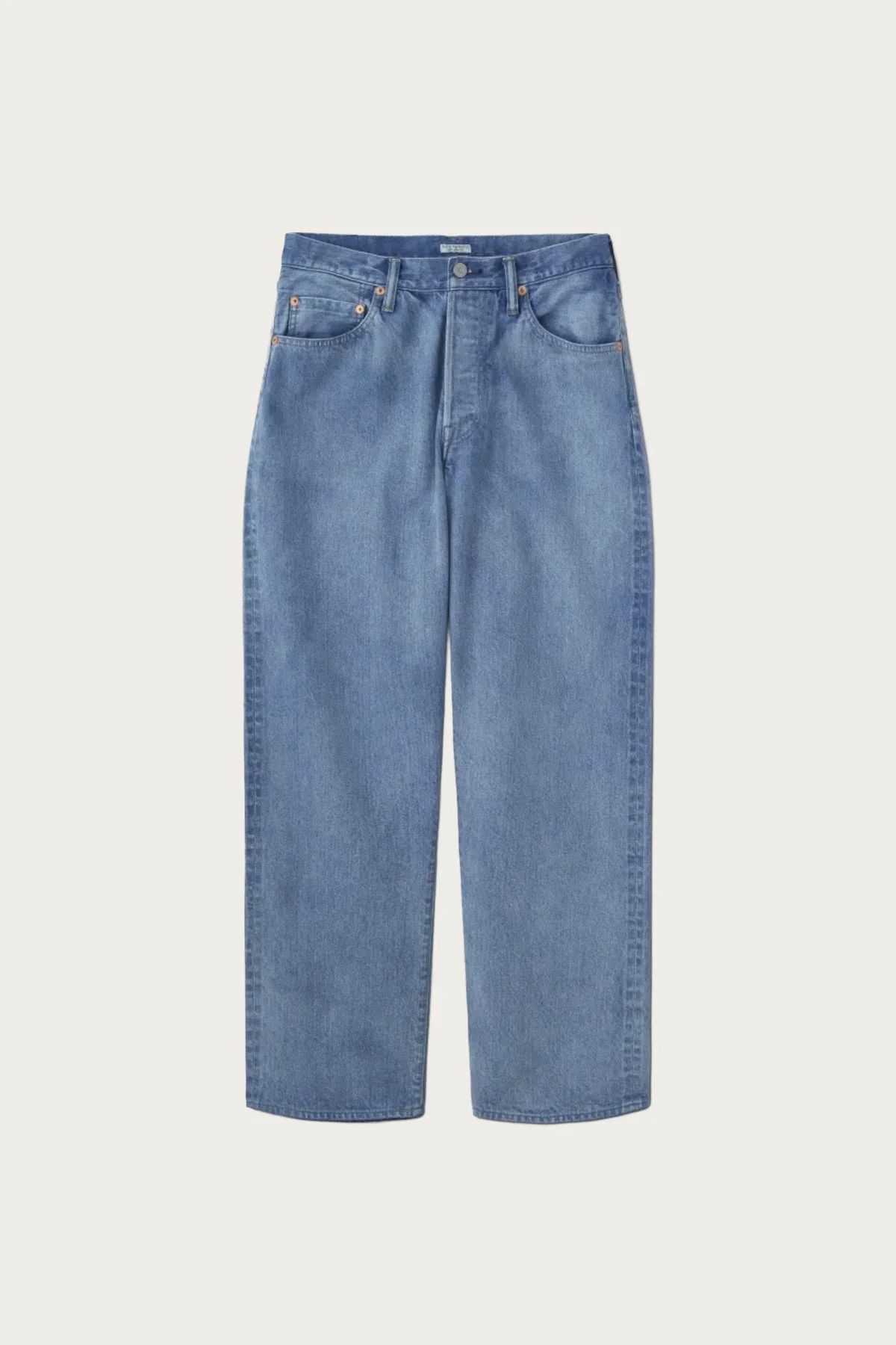 Classic Faded Jeans - Indigo - 1