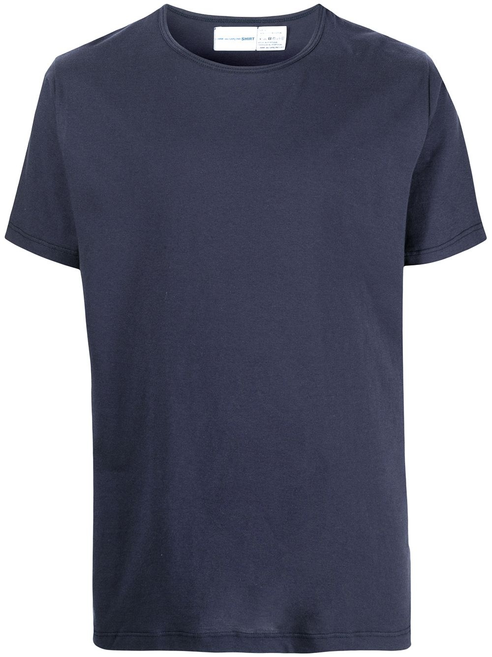 round neck cotton T-shirt - 1