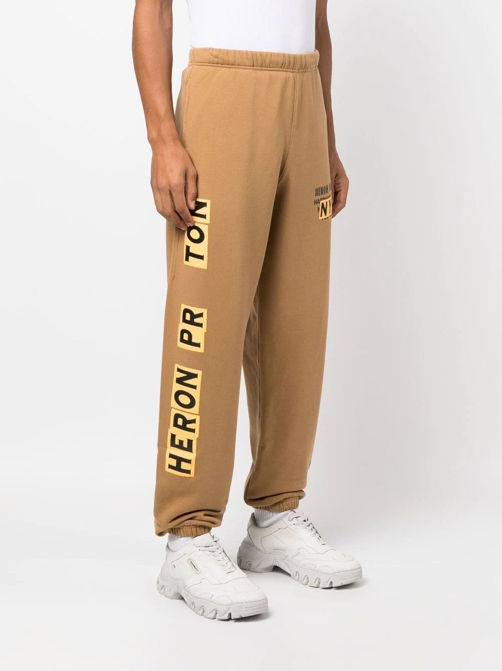 logo-print track pants - 3