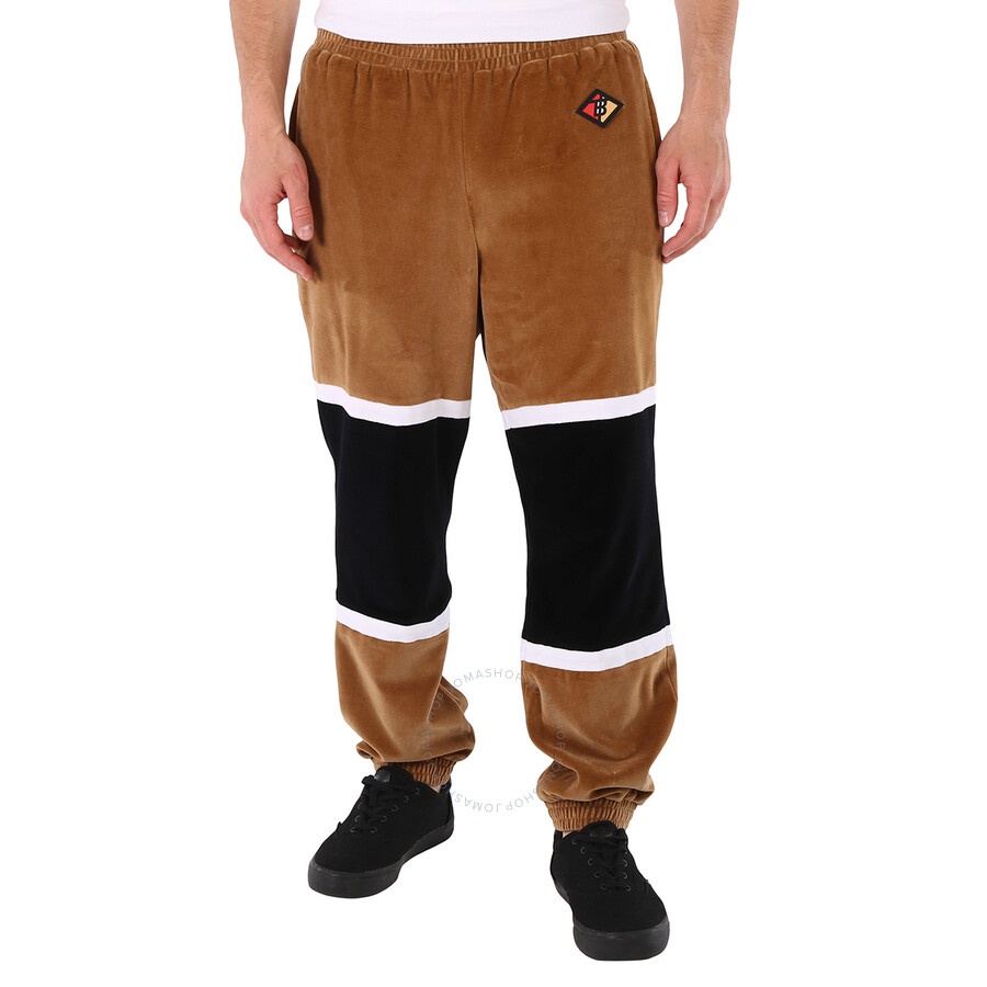 Burberry Striped Chenille Logo Graphic Trackpants - 3