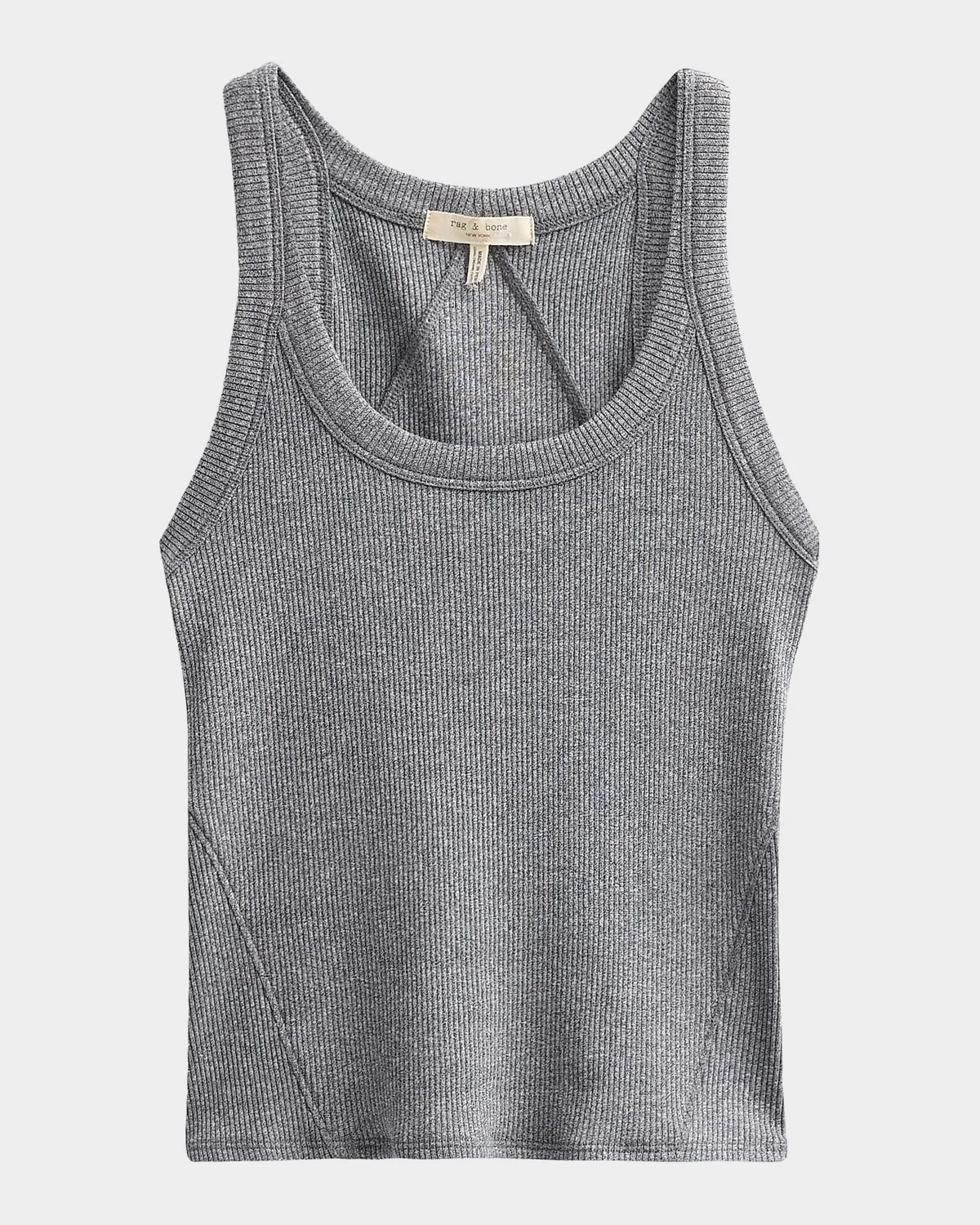 The Essential Rib Wide String Tank - 1