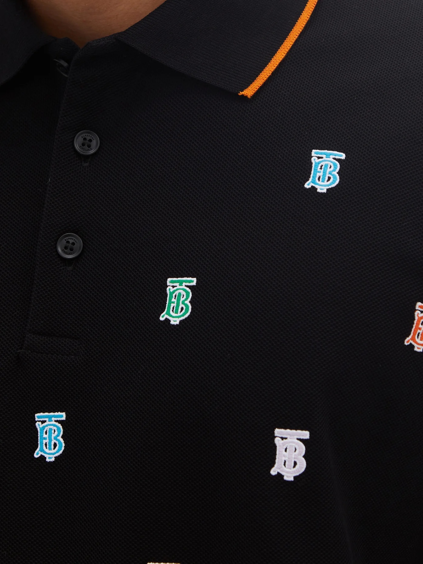 Elmsley logo-embroidered cotton polo shirt - 4