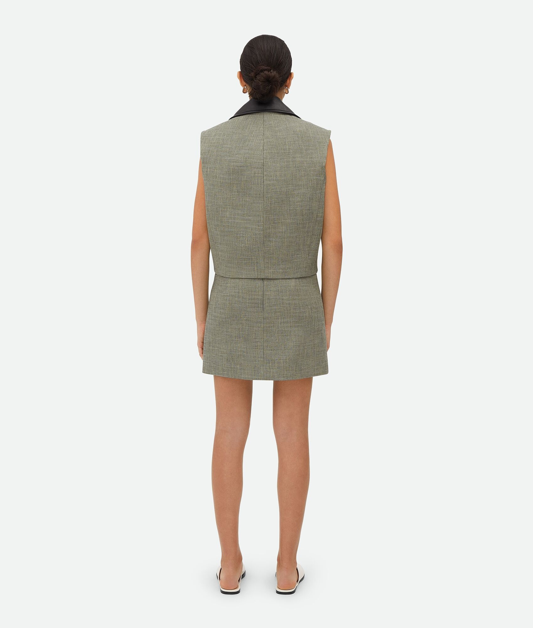 Melange Cotton Gilet - 3