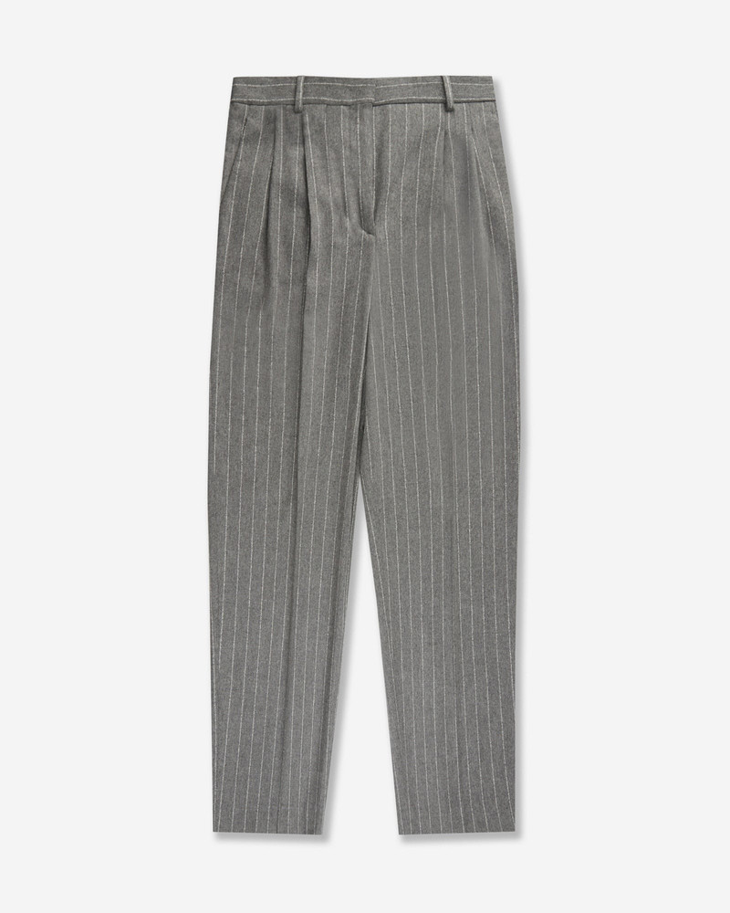Wide fit flannel trousers 1