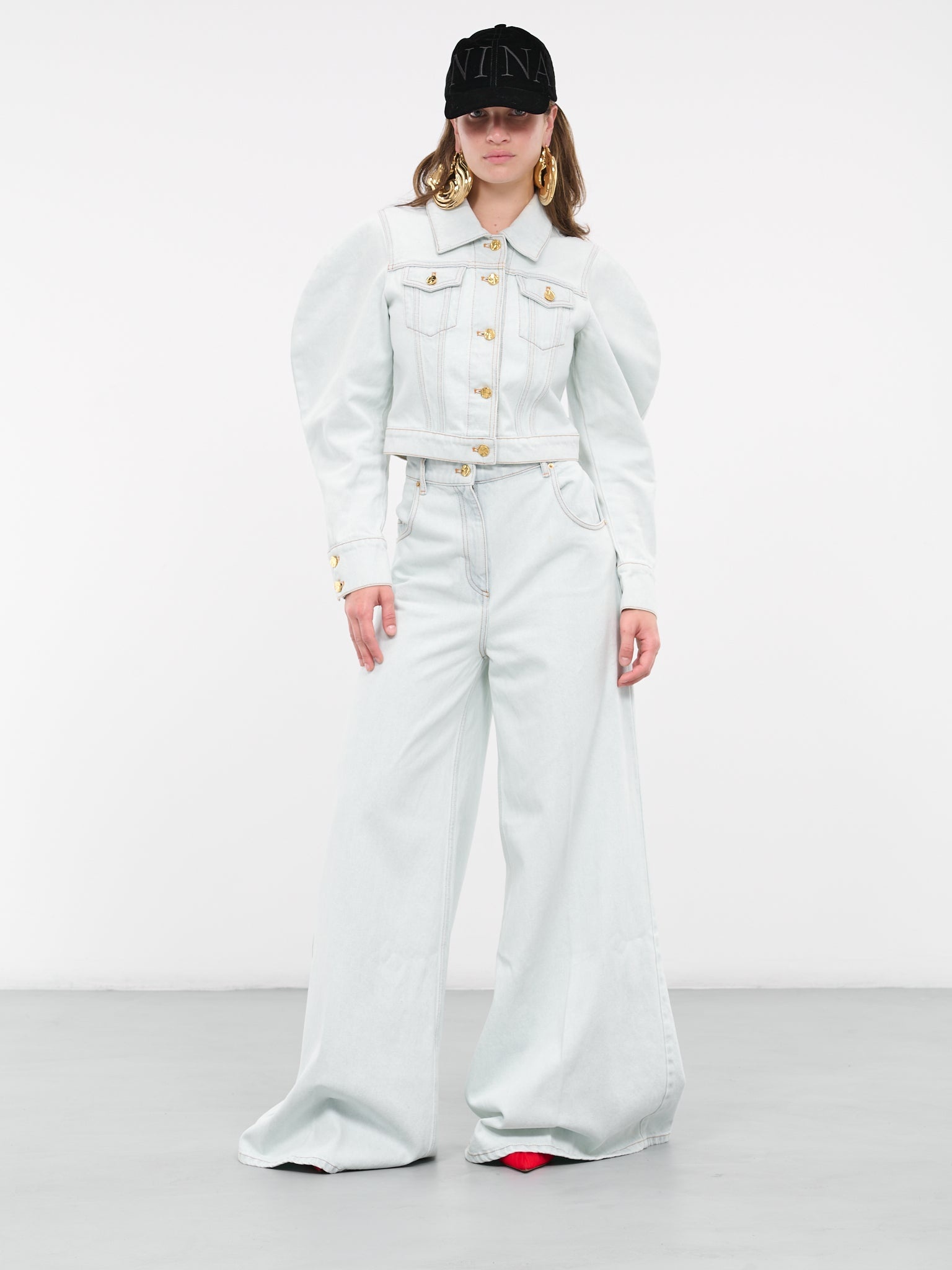 Flare Denim Pants - 6