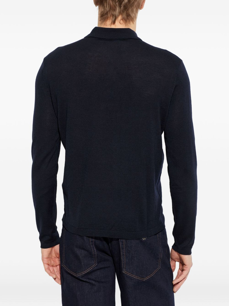 long-sleeve polo shirt 4