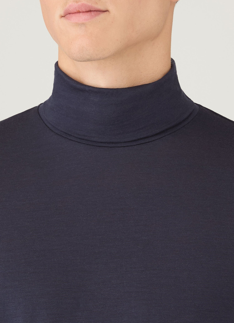 Ultra‑Fine Merino Roll Neck 6