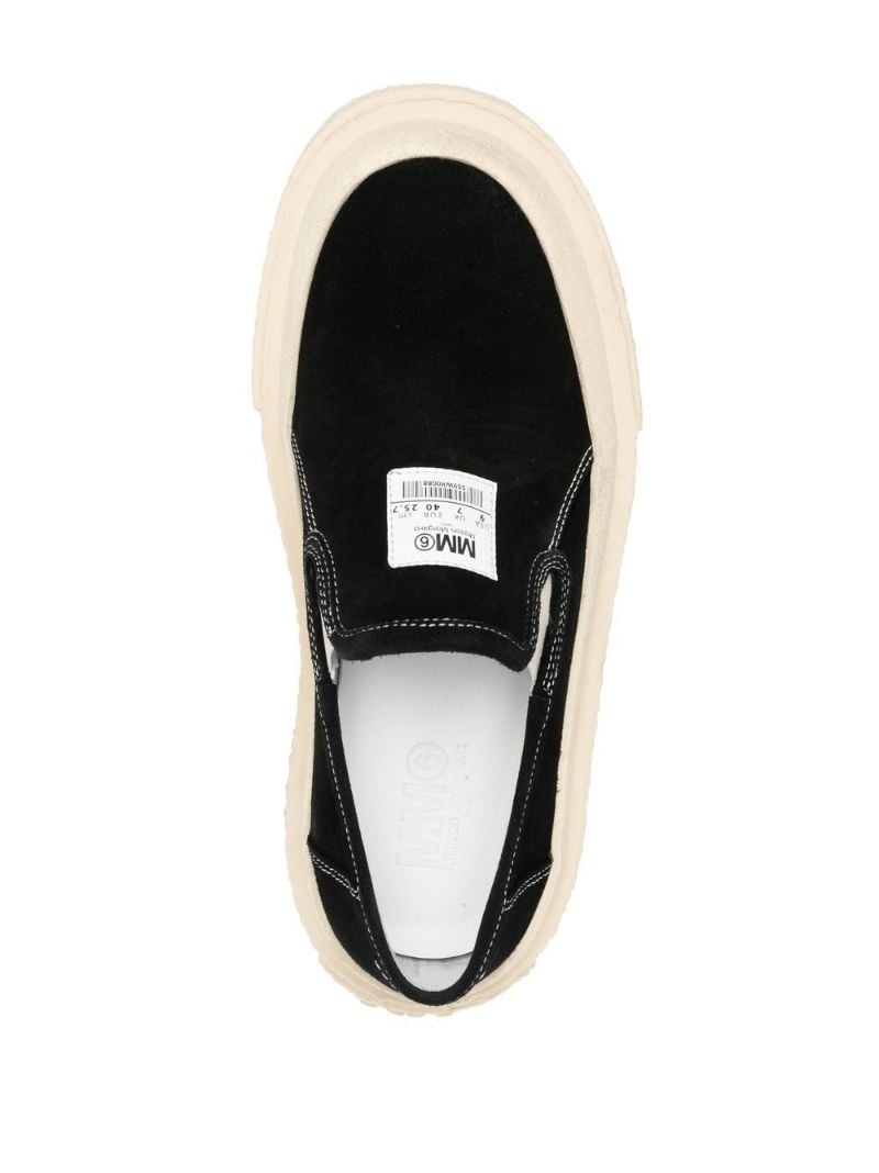 logo-patch 60mm loafers - 4