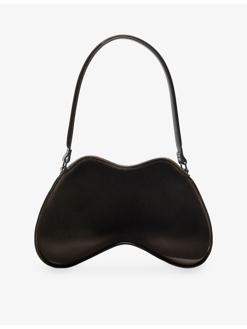 Double-D Faux-Leather Shoulder Bag - 3