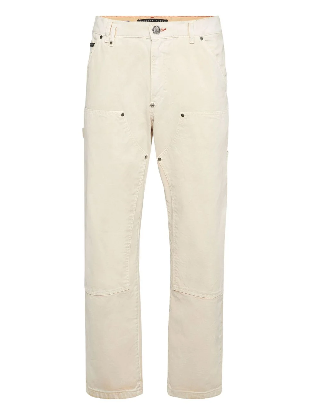 distressed carpenter pants - 1