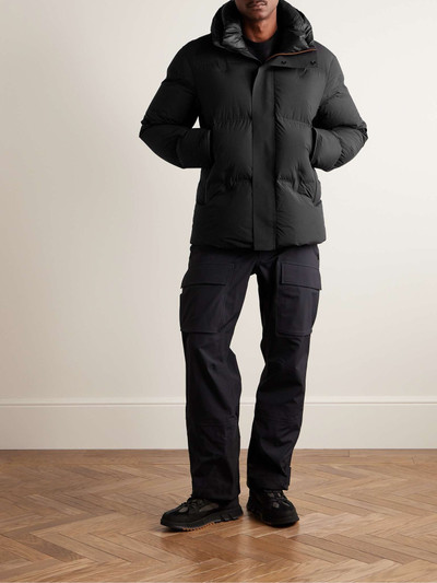 ZEGNA Quilted Shell Hooded Down Ski Jacket outlook
