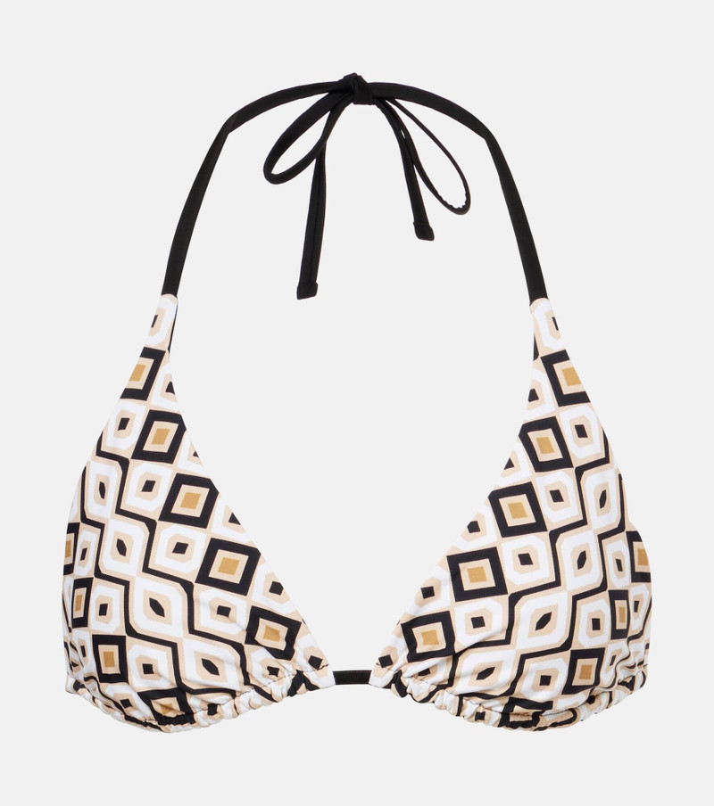Amedea printed bikini top - 1