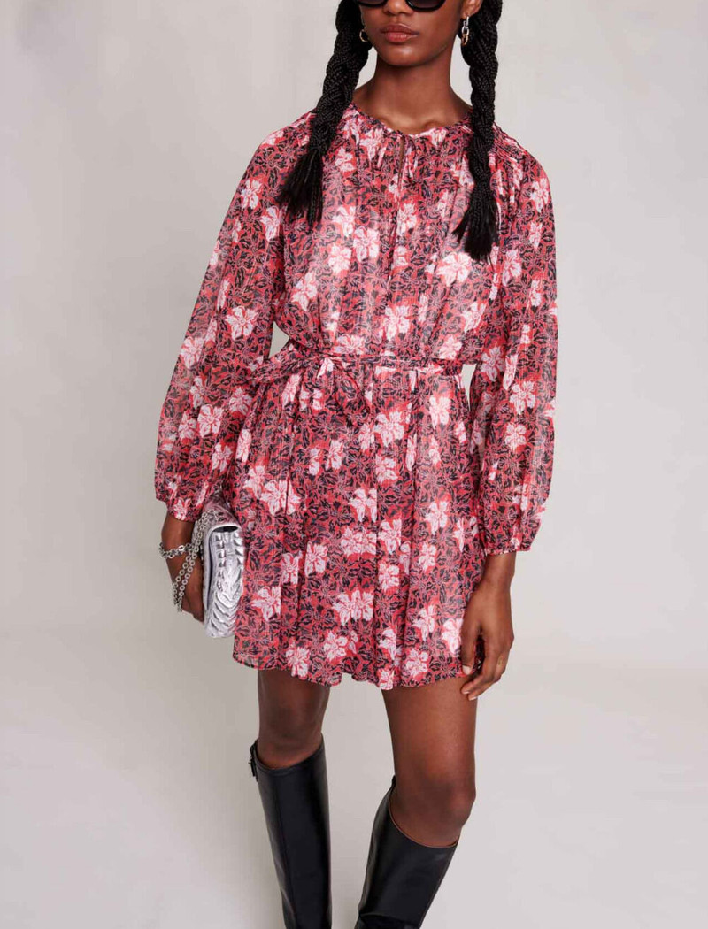 Short floral dress 5