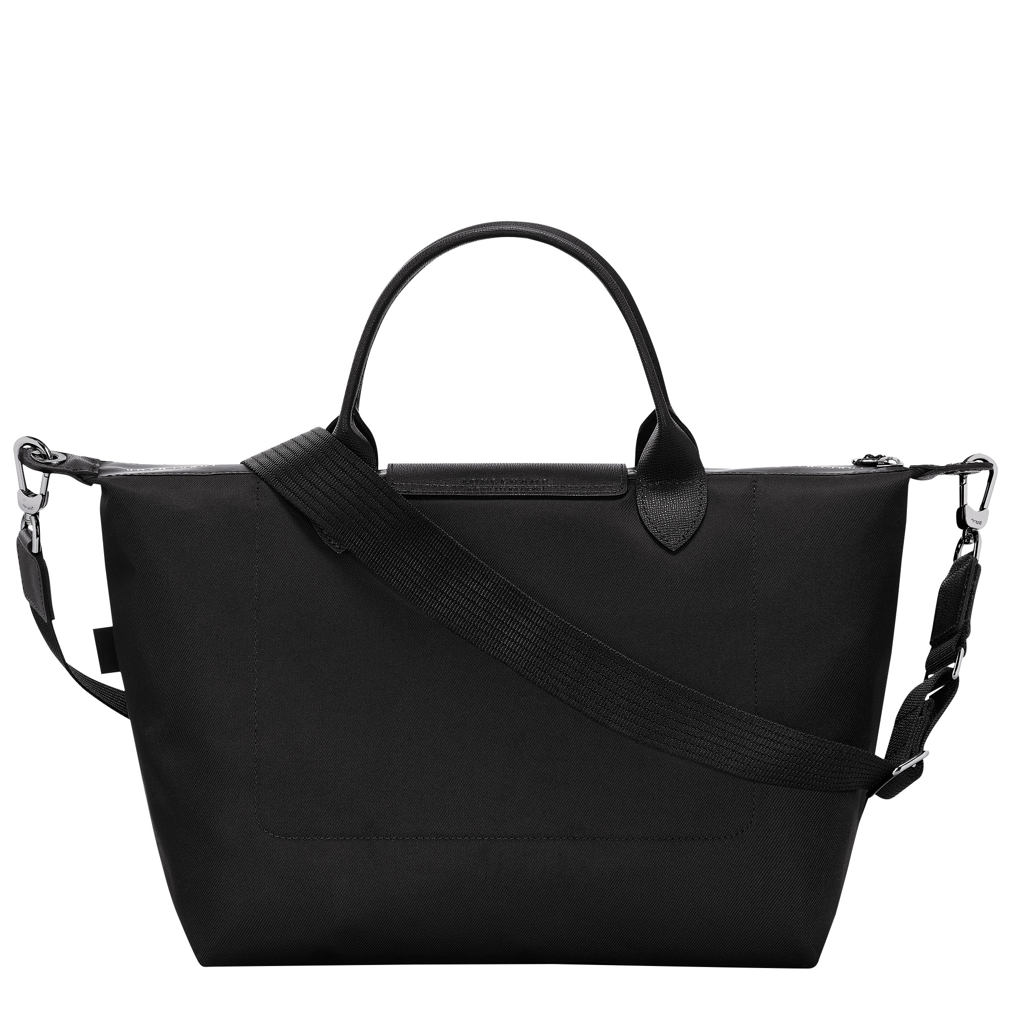 Le Pliage Energy L Handbag Black - Recycled canvas - 4