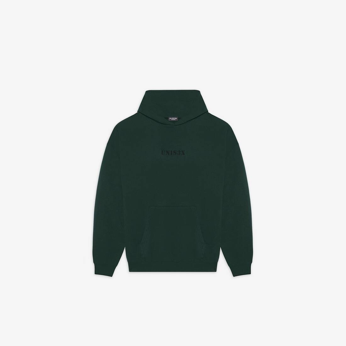 Men's Unisex Large Fit Hoodie in Green - 1