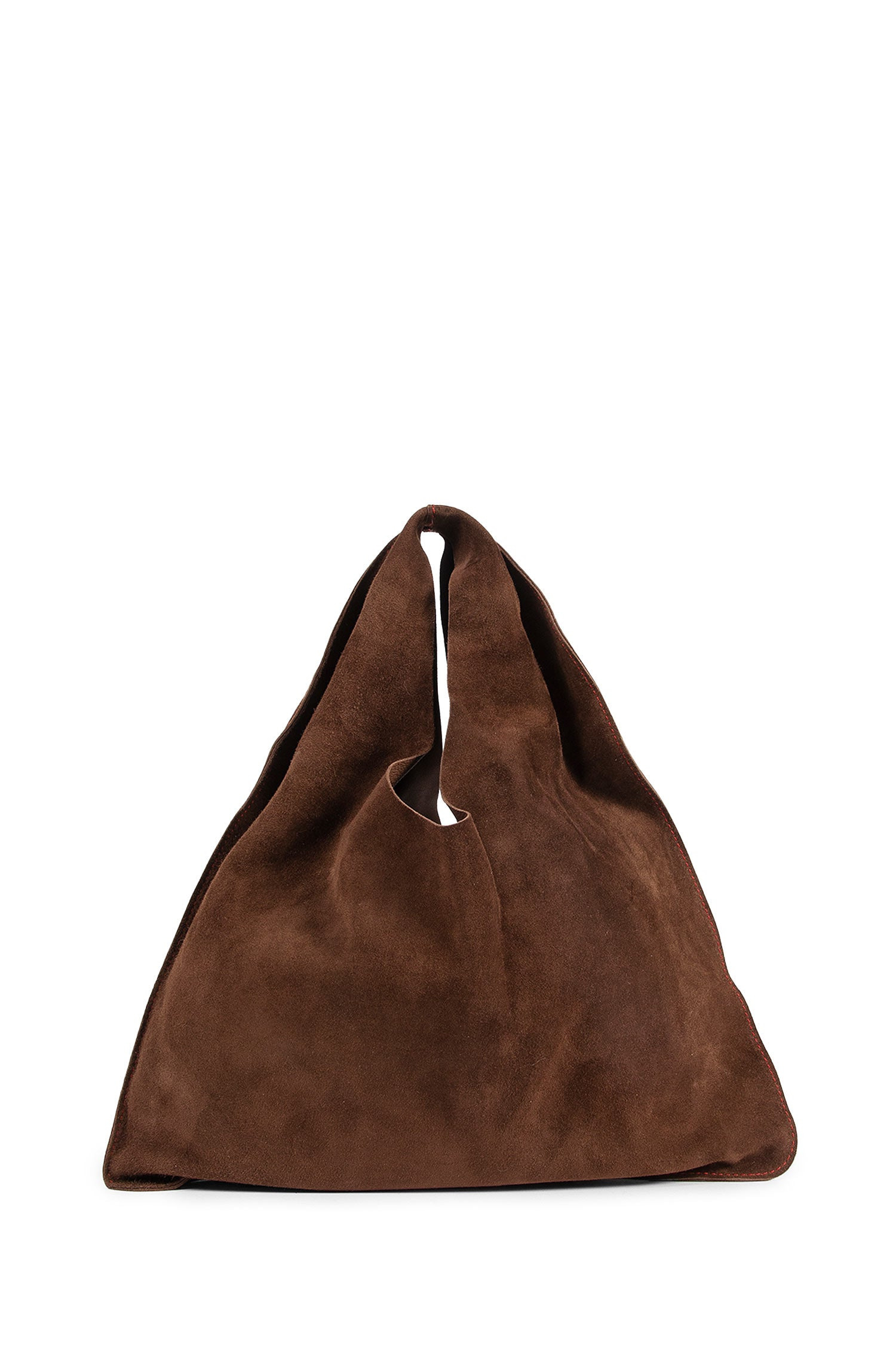 Small Bindle Bag In Suede - 3
