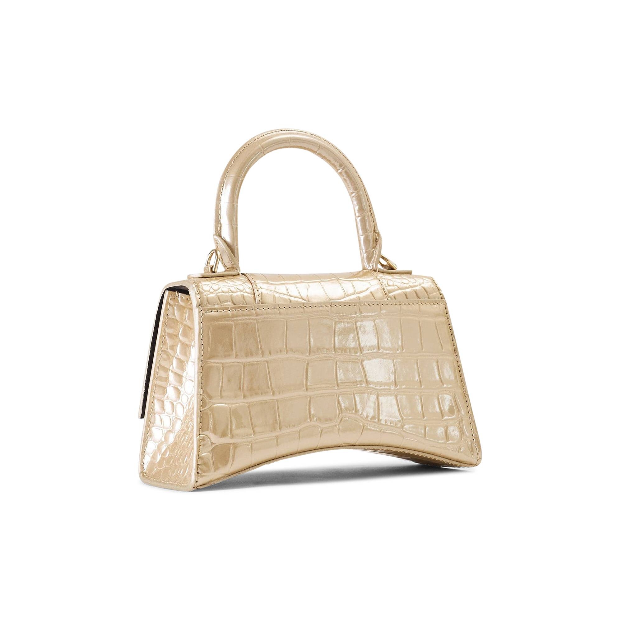 Balenciaga XS Hourglass Top Handle Bag 'Light Gold' - 2