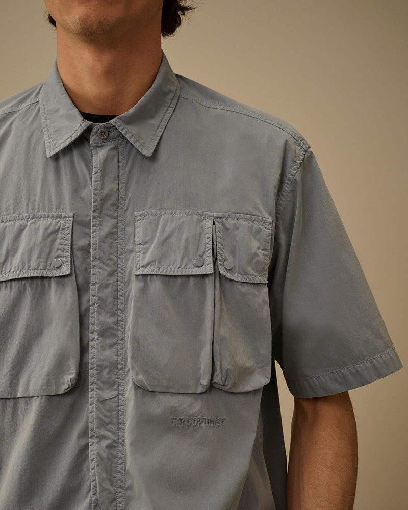 50 Fili Short Sleeve Zip Shirt 5