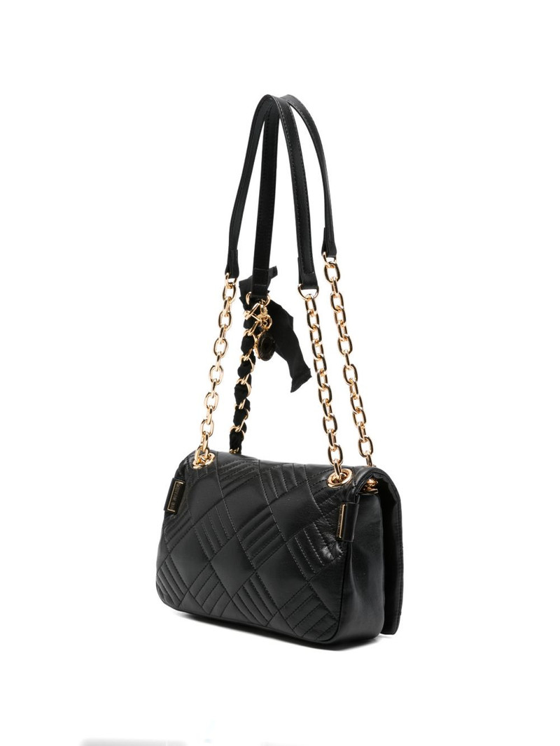 Moschino quilted chain shoulder bag outlook