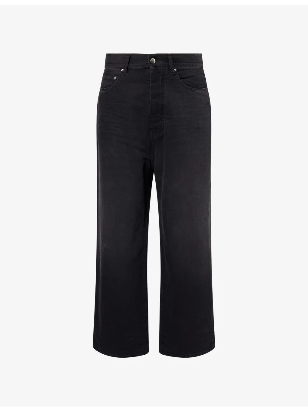 Baggy Wide-Leg Denim Jeans - 1