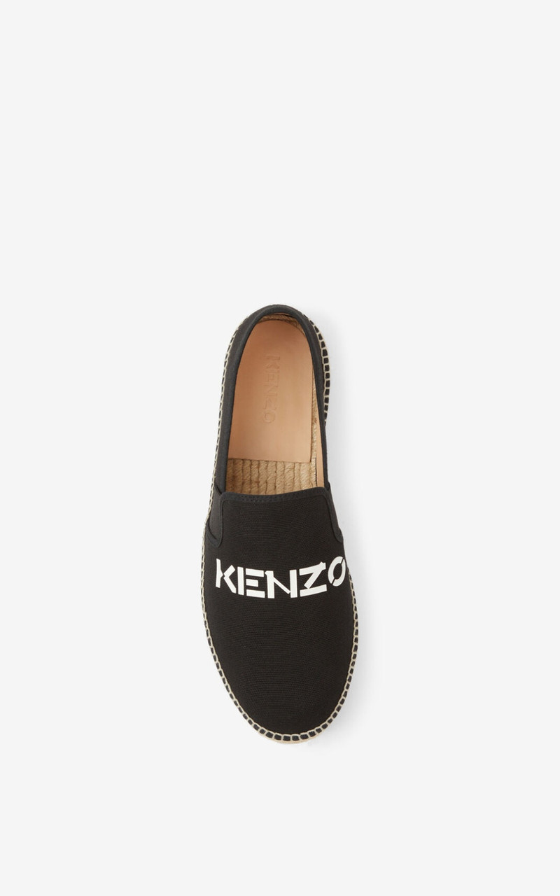 KENZO Logo elasticated espadrilles 2