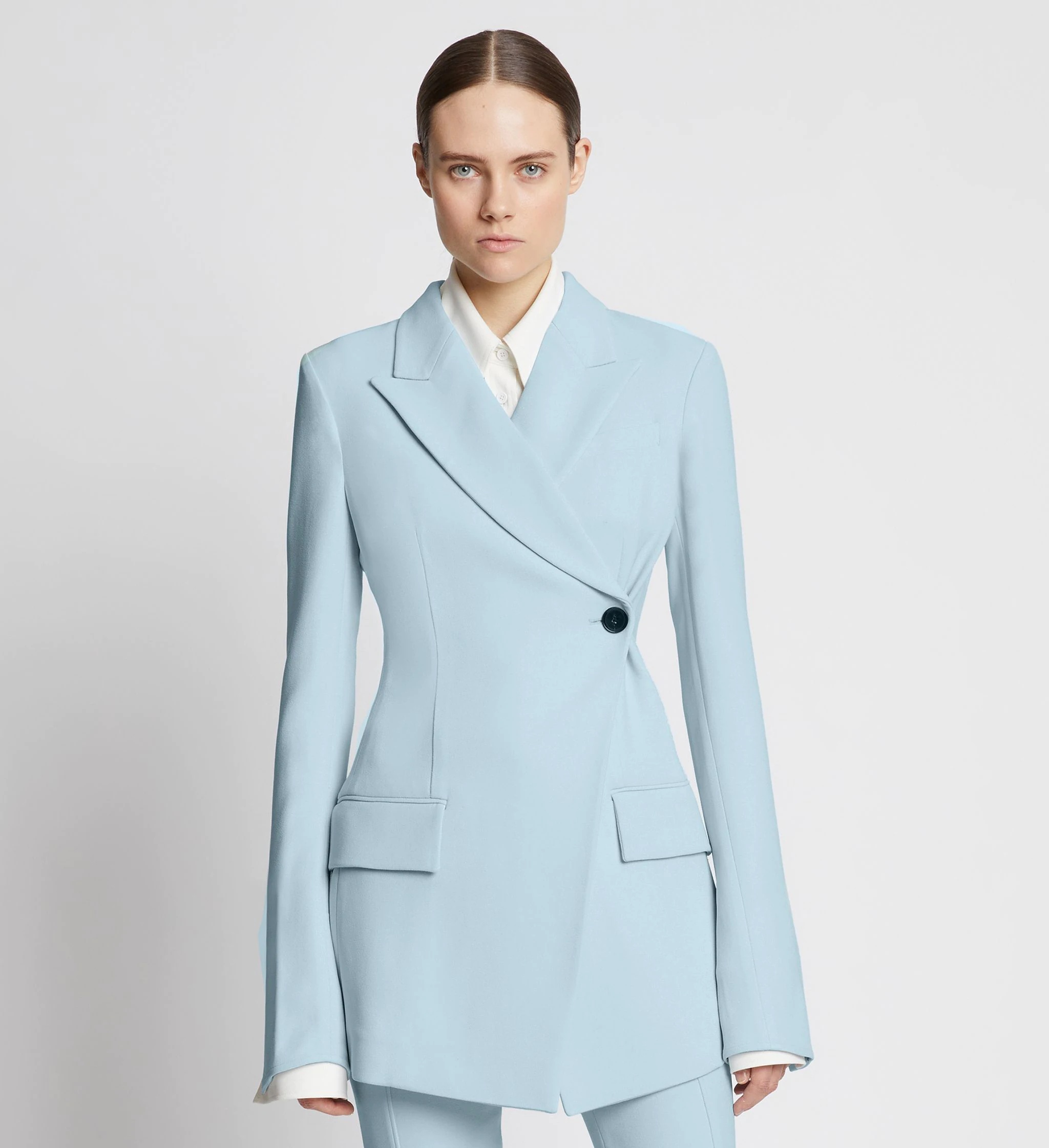 Bi-Stretch Crepe Blazer - 2