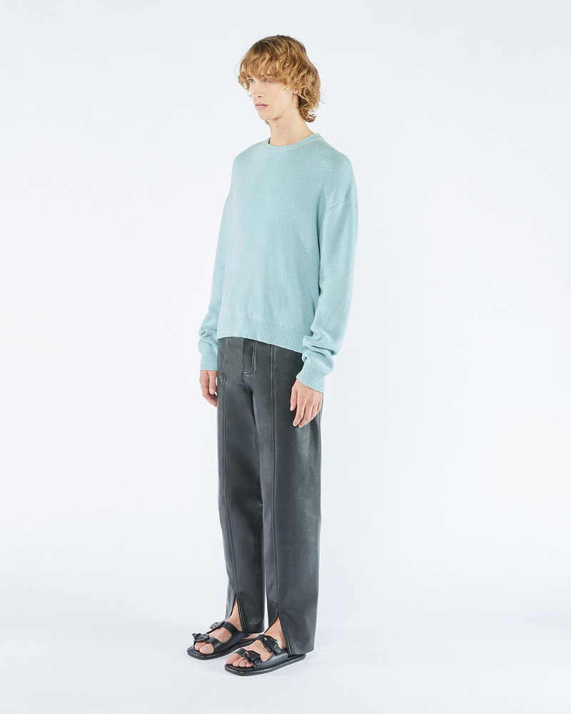 Nanushka DASON - Terry-knit sweater - Sky outlook