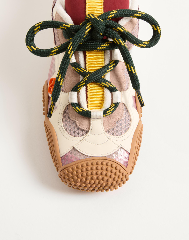 Valentino AMPHIBIA SNEAKER IN RUBBERIZED CALFSKIN AND CALFSKIN outlook