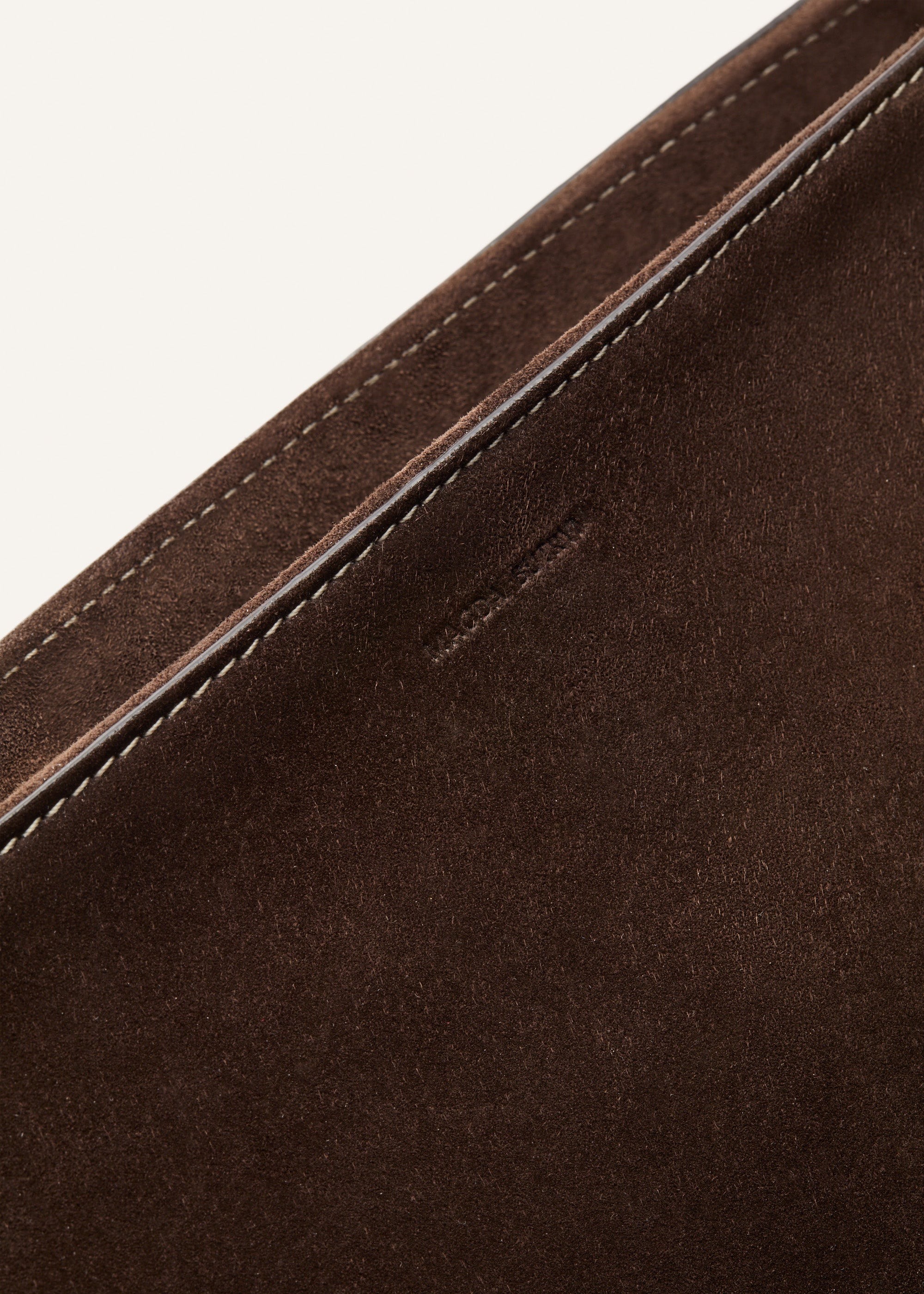 Maya bag in brown suede - 3