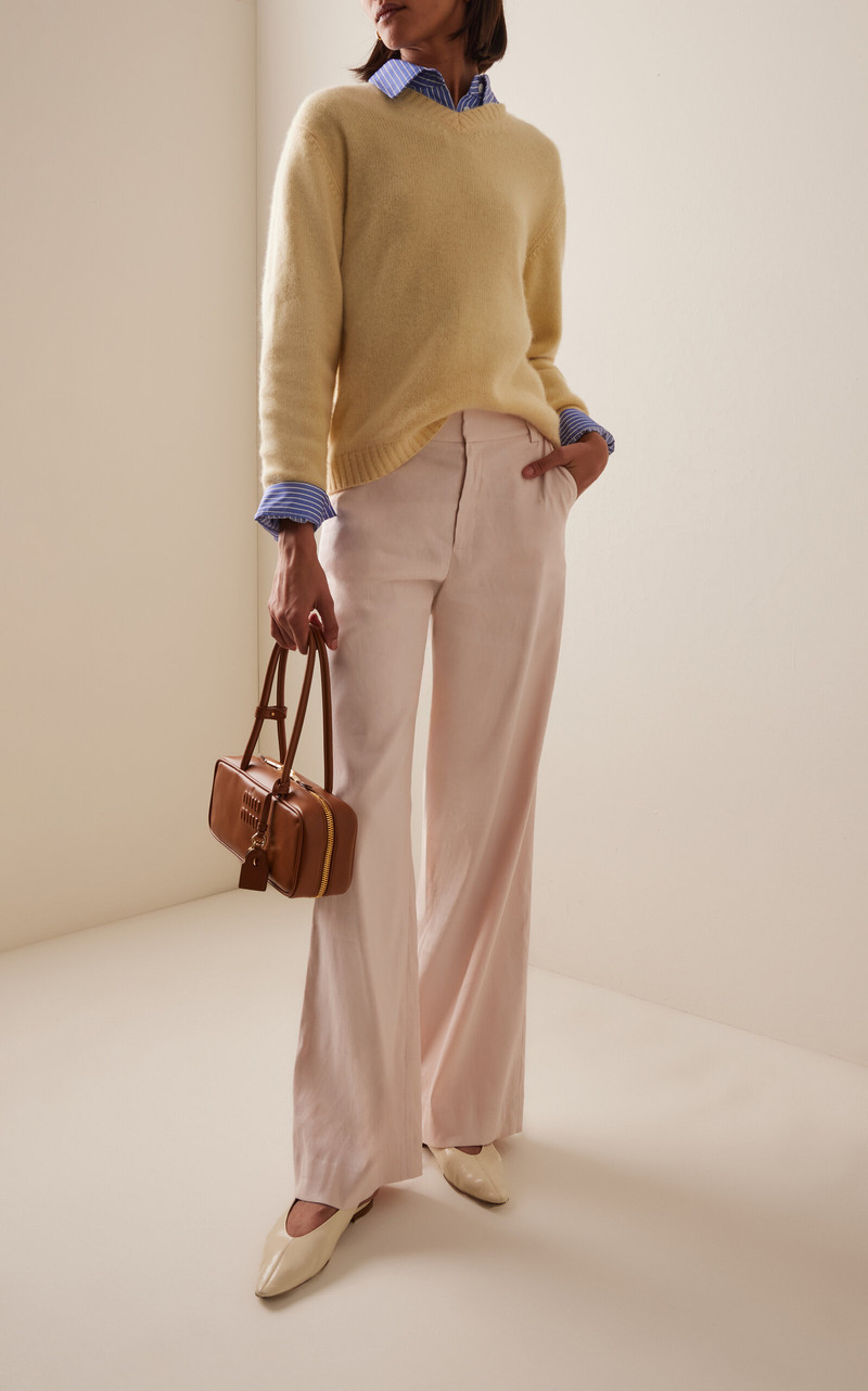 AMIYA Nevia Cashmere Sweater yellow outlook