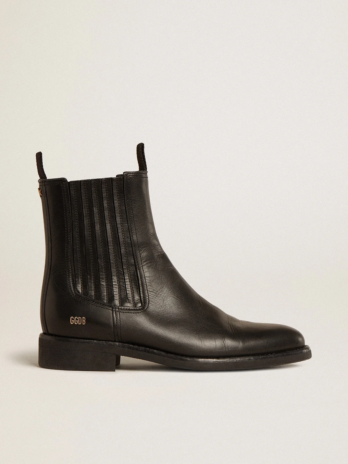 Men’s Chelsea boots in black leather - 1