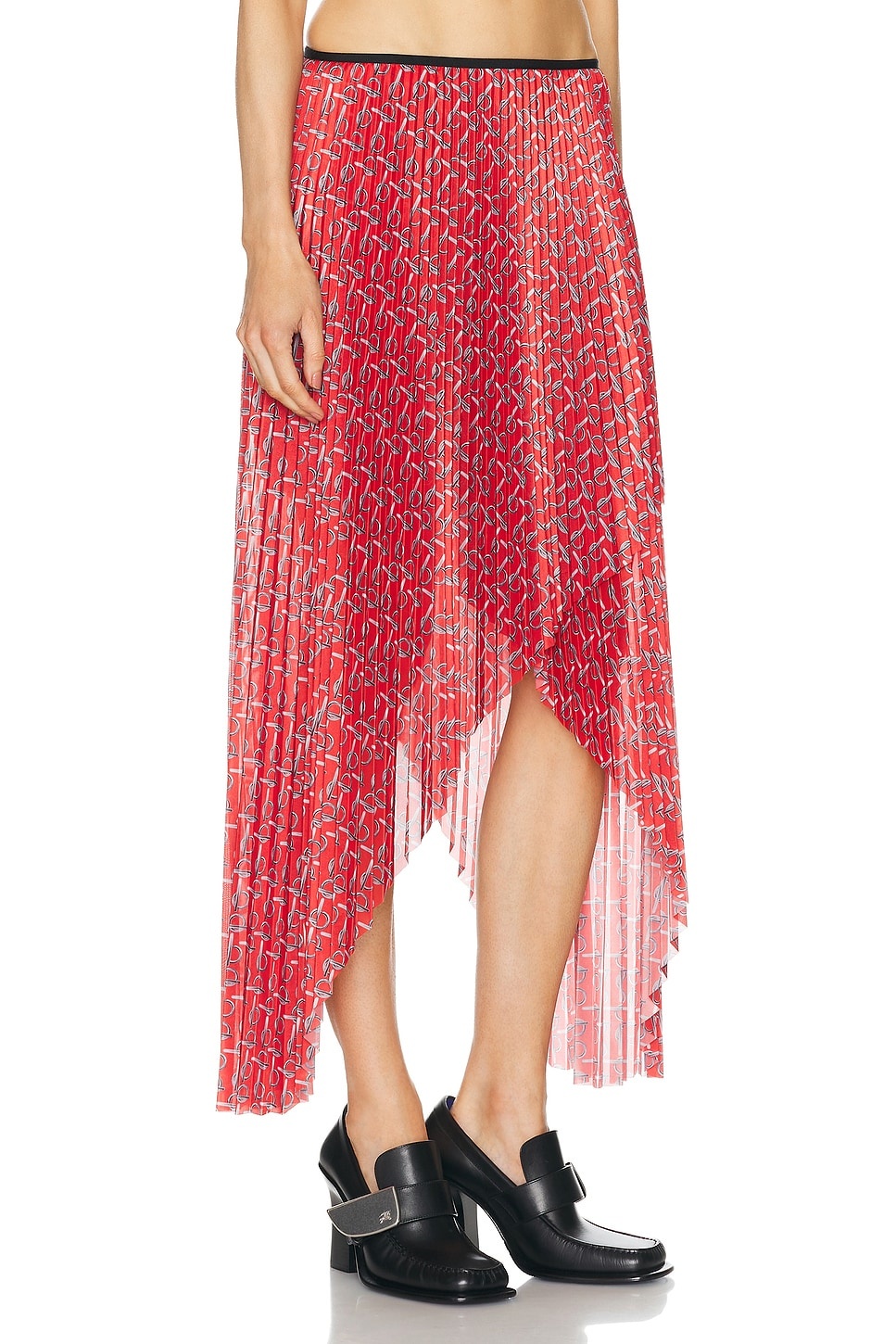 Pleated Midi Skirt - 2