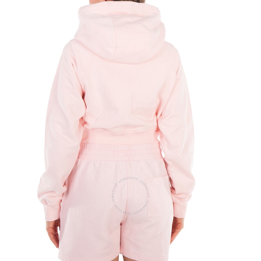 Casablanca Ladies Logo Patch Cropped Sweatshirt - 4