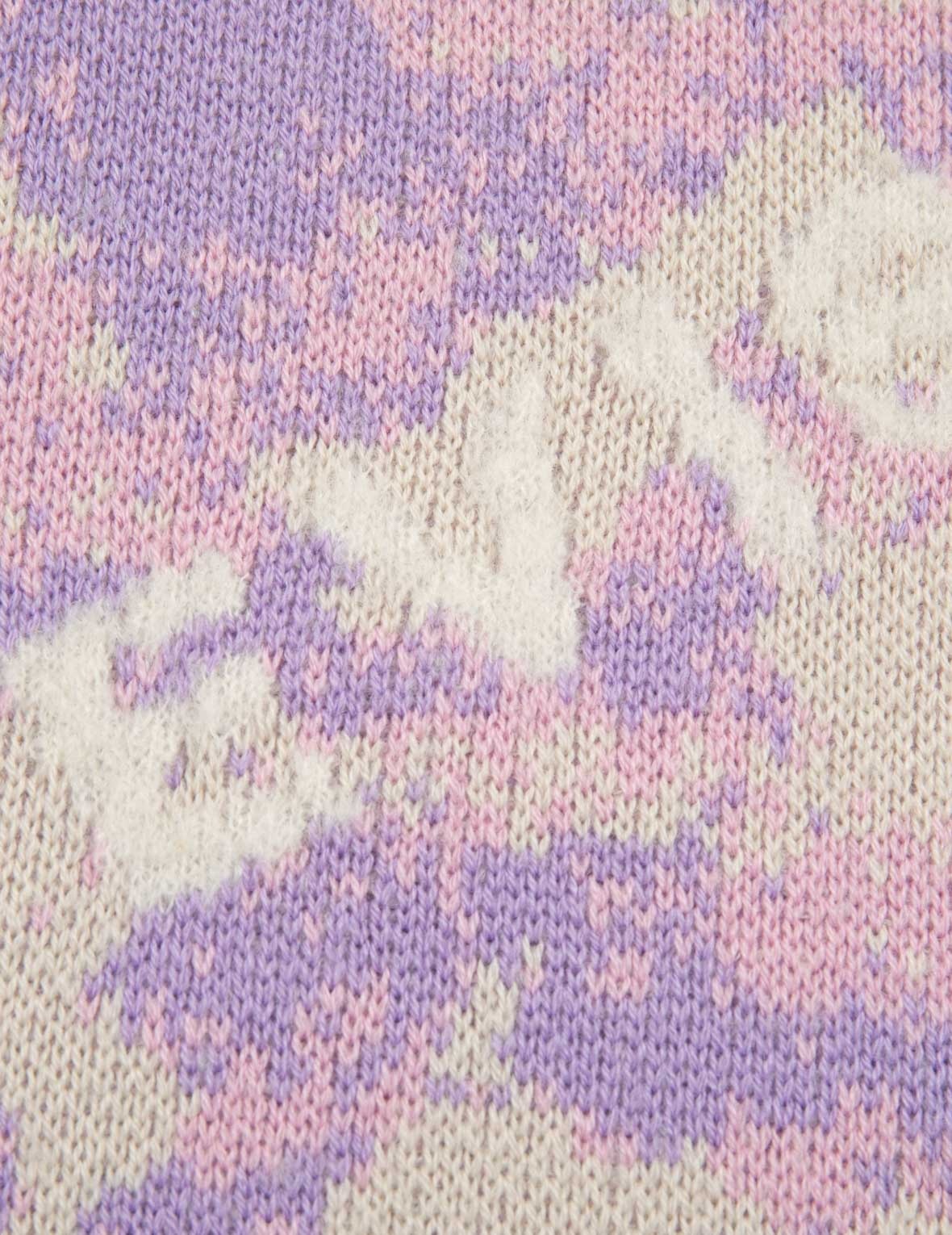 Monogram Jacquard Camouflage Oversized Sweater - 10