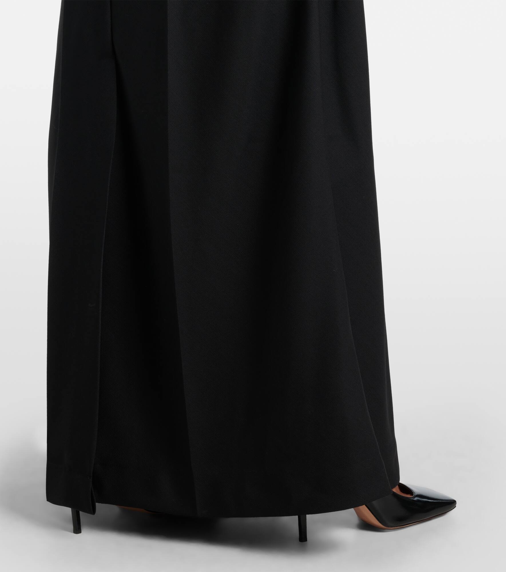 Wool maxi skirt - 5