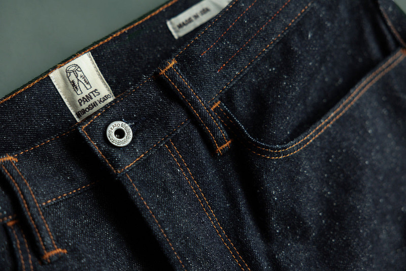 The Hammer Straight Old Nep Indigo - Raw 13.5oz Selvedge 3