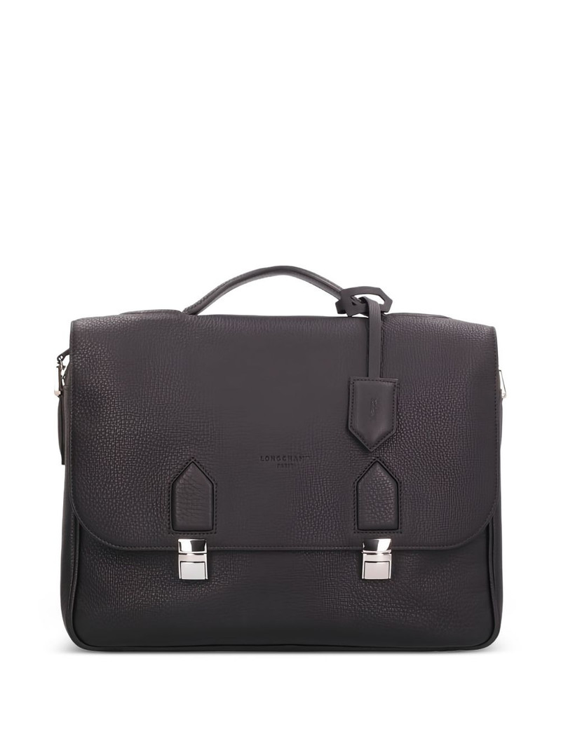 Ulysse leather briefcase 1