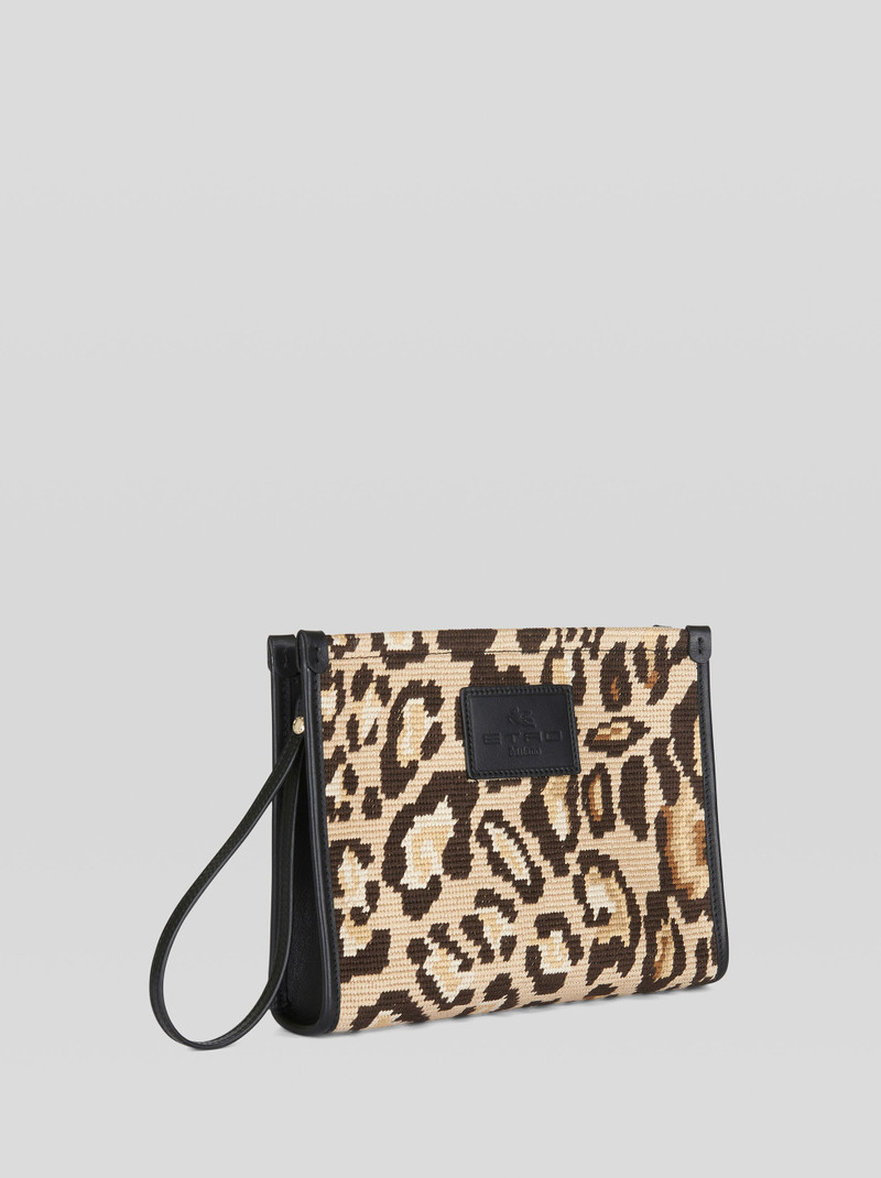 NÉCESSAIRE WITH ANIMALIER EMBROIDERY 5