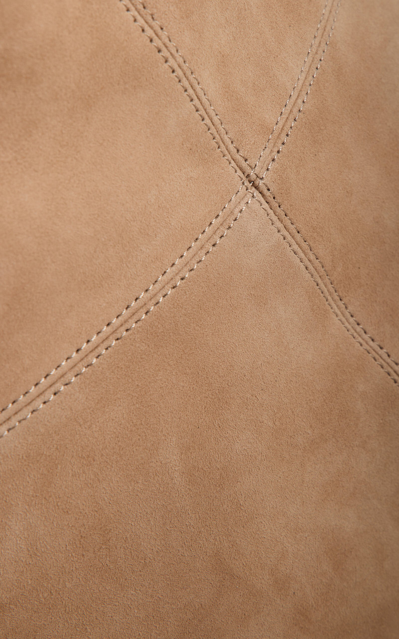Griffin Suede Halter Top brown 3
