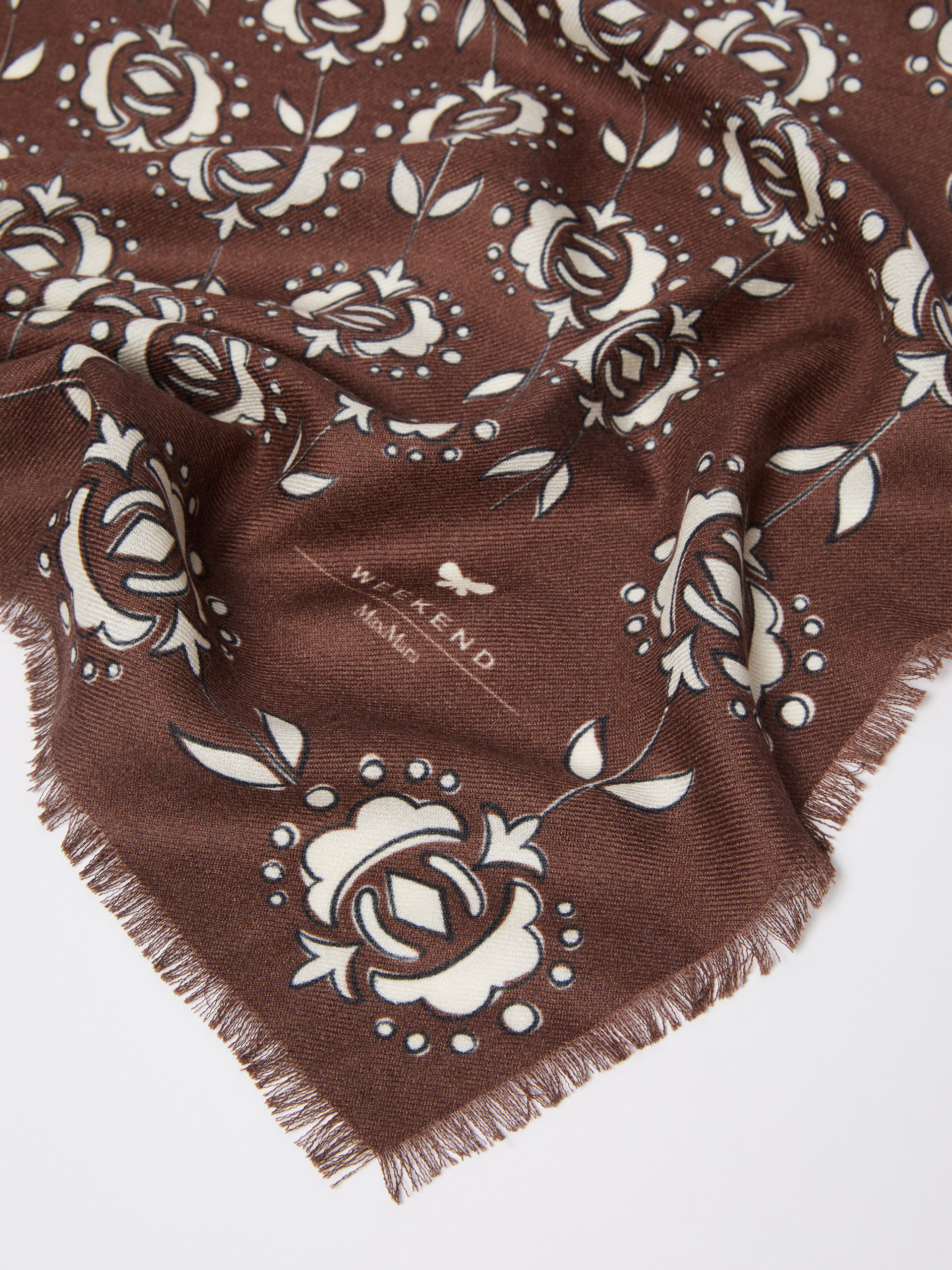 TAMBUTO Wool and silk stole - 3