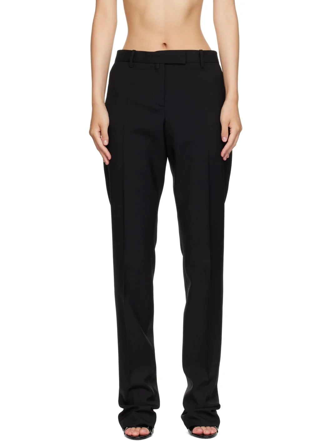 Black Erin Trousers - 1