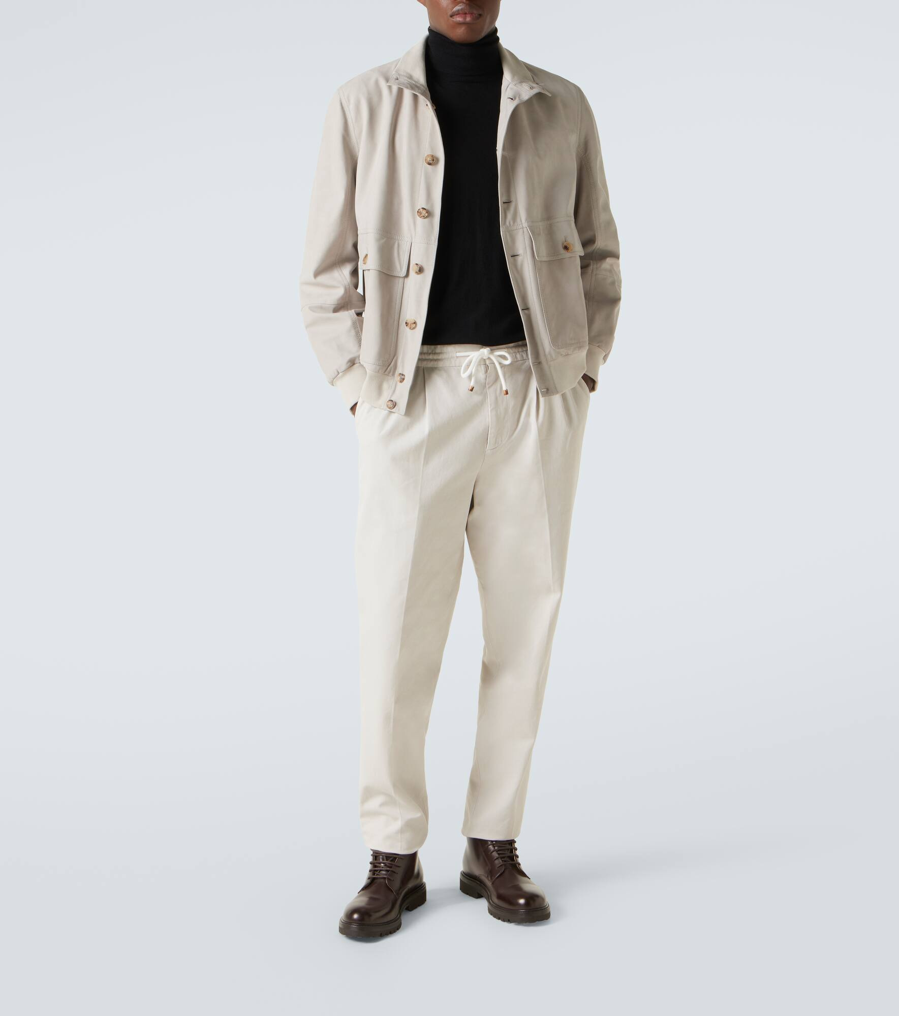 Wool and cashmere turtleneck sweater - 2