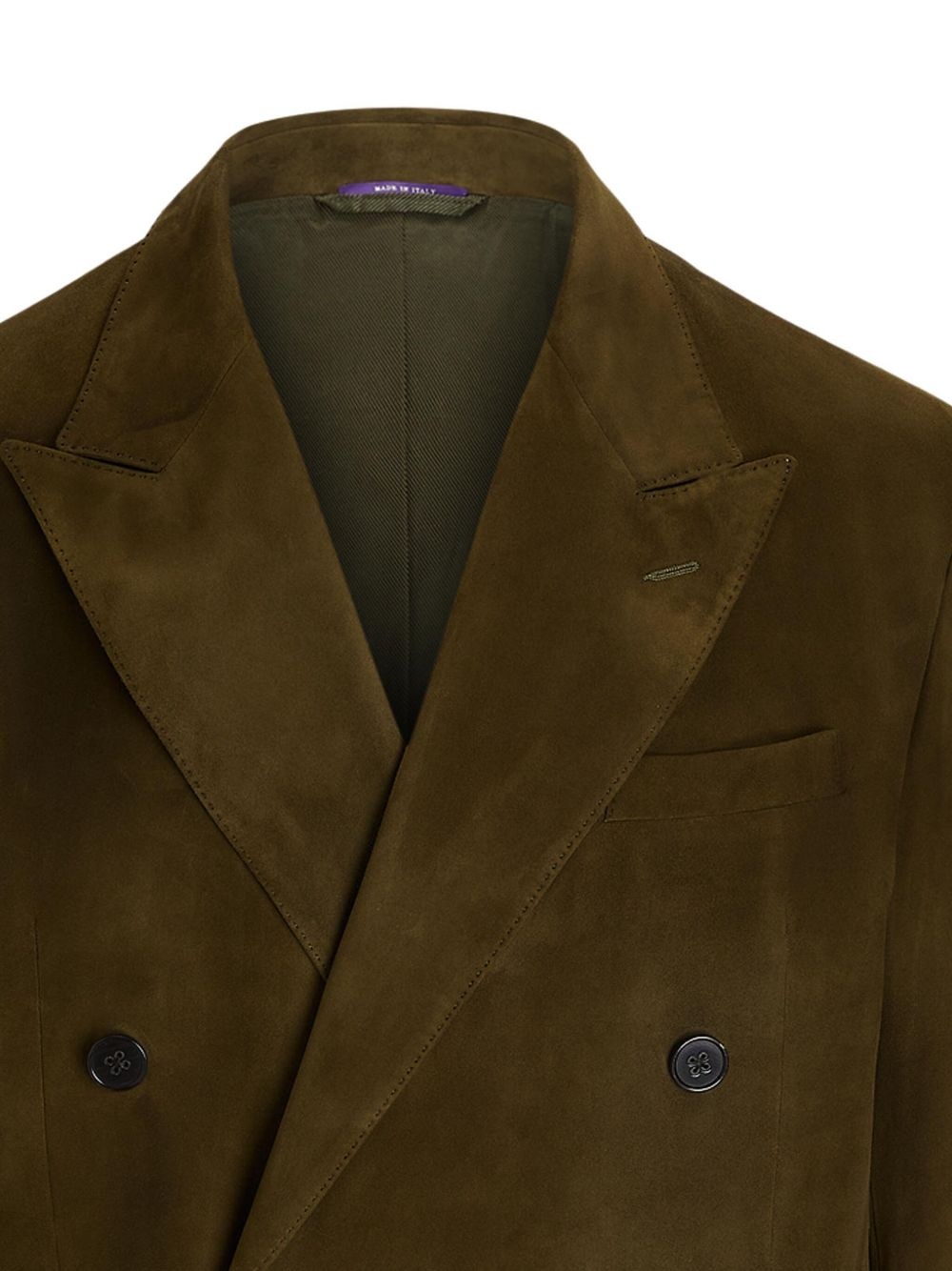suede blazer - 2