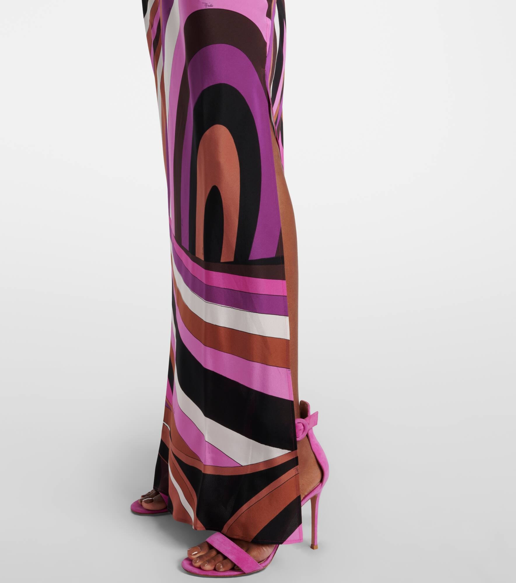 Iride silk slip dress - 5