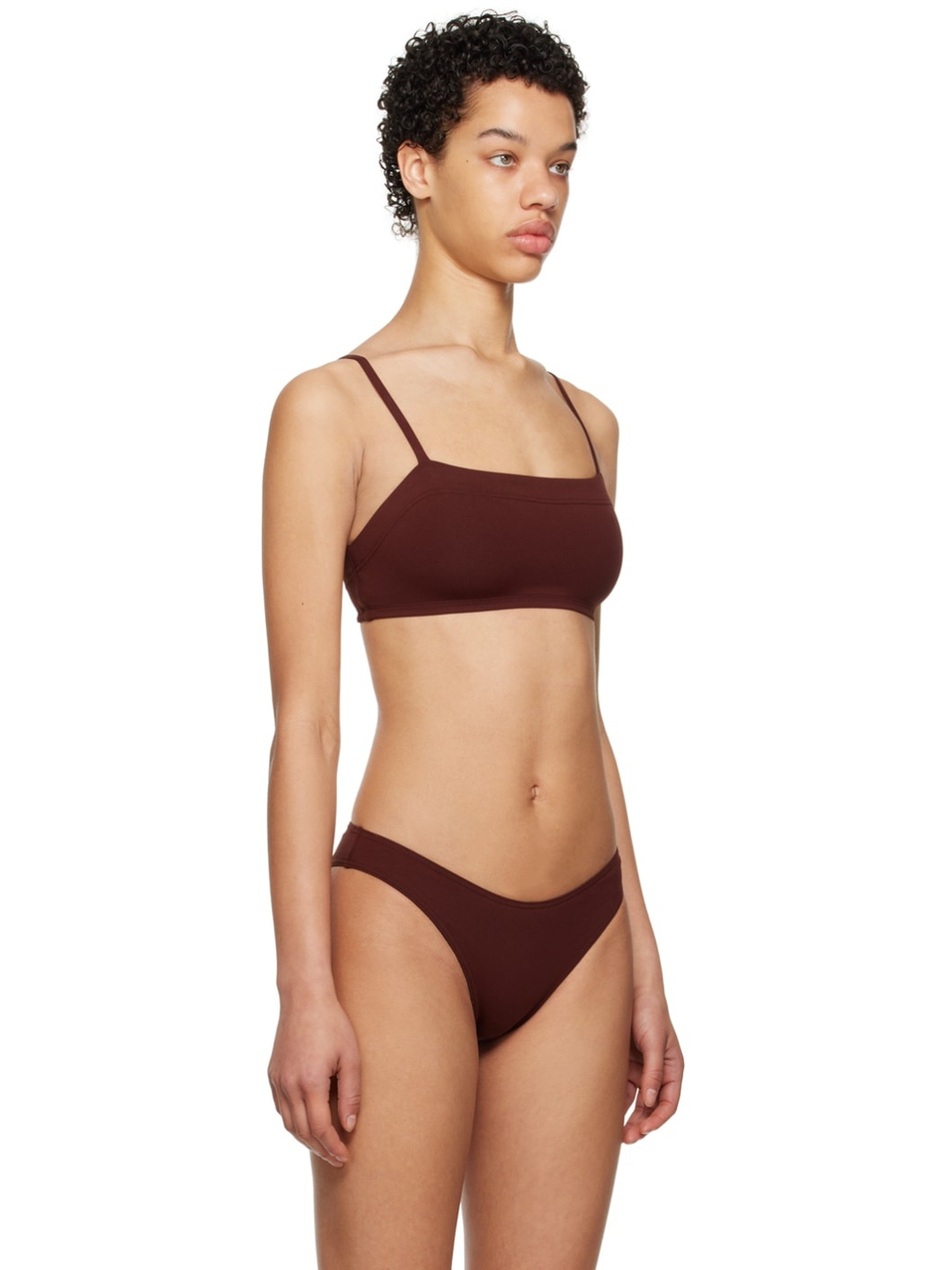 Brown Azur Bikini Top - 2