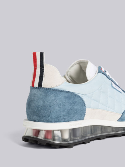 Thom Browne QUILTED NYLON CLEAR SOLE TECH RUNNER outlook